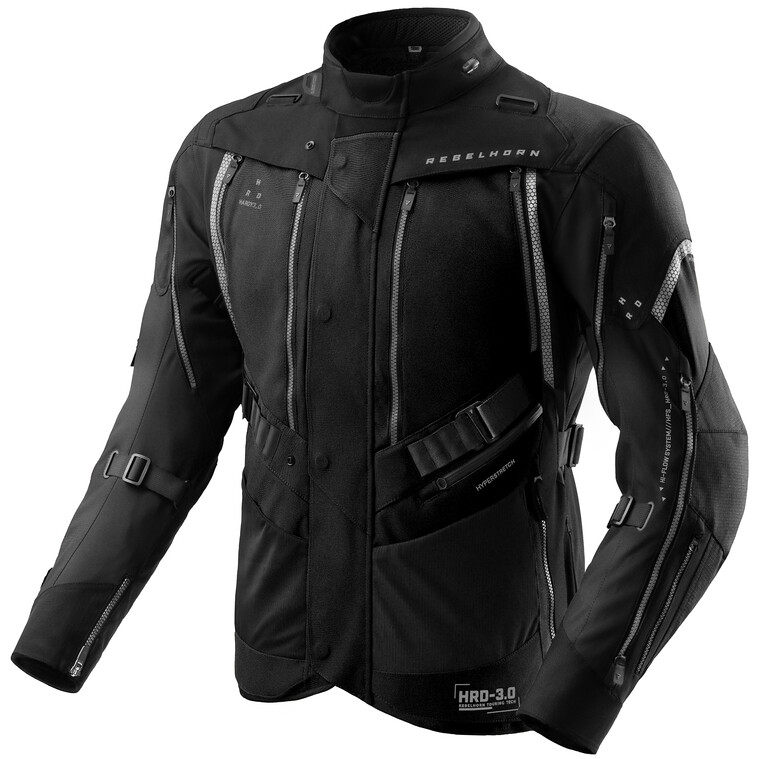 Giacca Moto In Tessuto HARDY 3.0 Nero taglia 4XL
