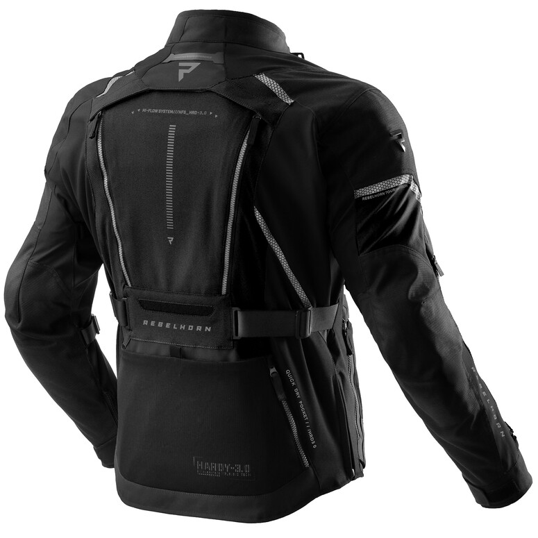Chaqueta De Moto Impermeable Y Térmica BIESSE Cordura 600D | Para Viaje Con Protecciones CE Extraíbles