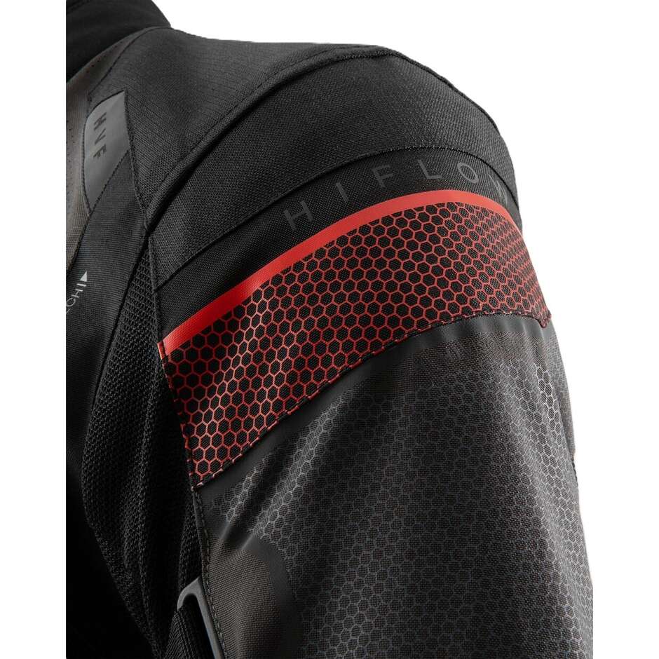 Giacca Moto Rebelhorn In Tessuto HIFLOW- V Nero Grigio Rosso
