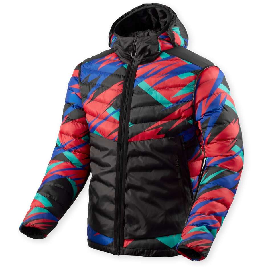 Giacca Moto Rev'it Payload Nero Blu