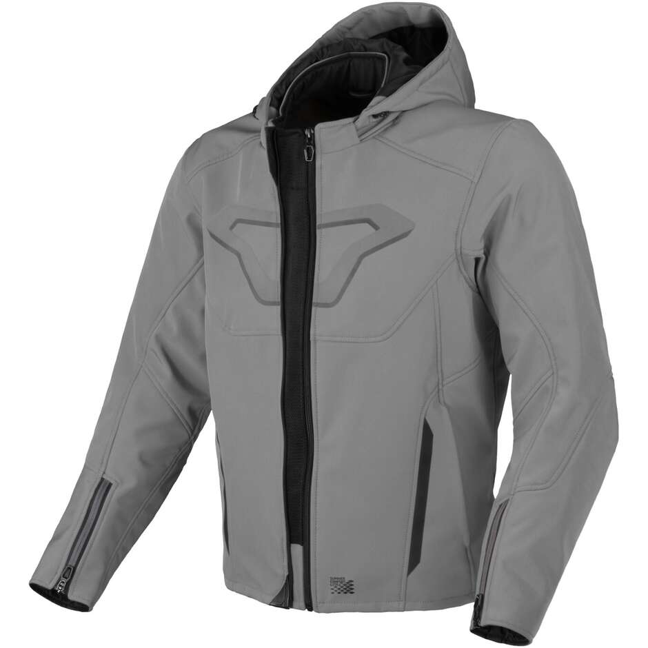 Giacca Moto SoftSheel Macna Atracor Grigio