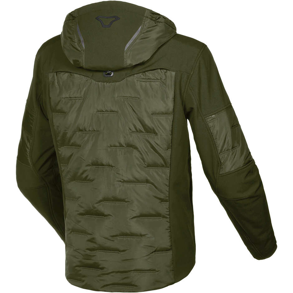 Giacca Moto SoftShell Donna Macna Cocoon Verde
