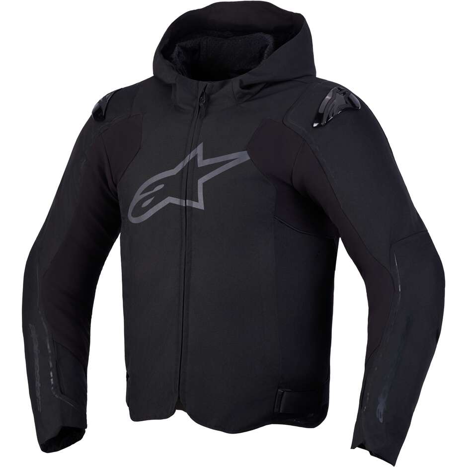 Giacca Moto Strada Alpinestars ZACA V2 WATERPROOF JACKET Nero