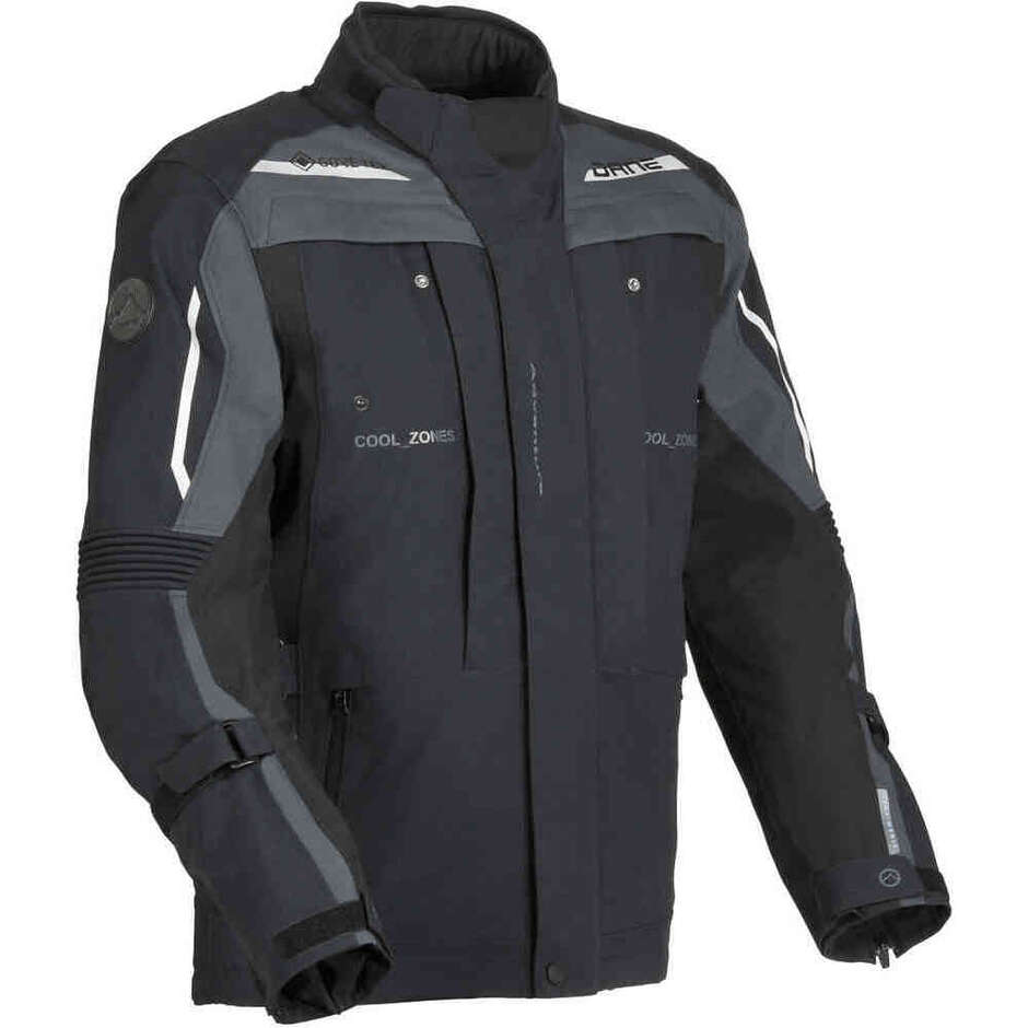 Giacca Moto Tecnica Dane Svendborg Gore-Tex Nero