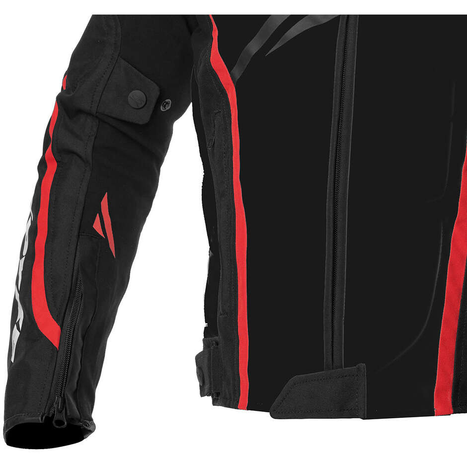 Giacca Moto Tecnica Spyke Aragon GT Dry Tecno Nero Rosso 