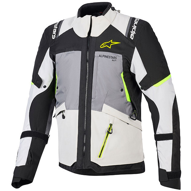 Giacca Moto Tessuto Andes V4 Drystar Grigio Gial taglia 3X