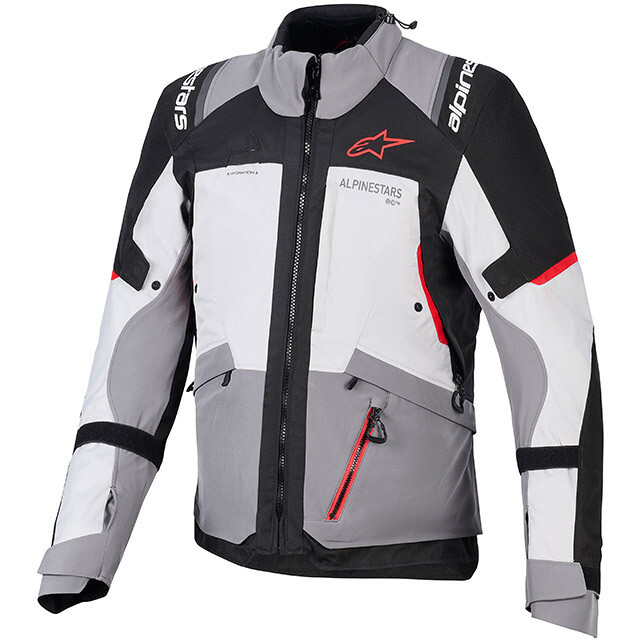 Giacca Moto Tessuto Andes V4 Drystar Grigio Ross taglia M