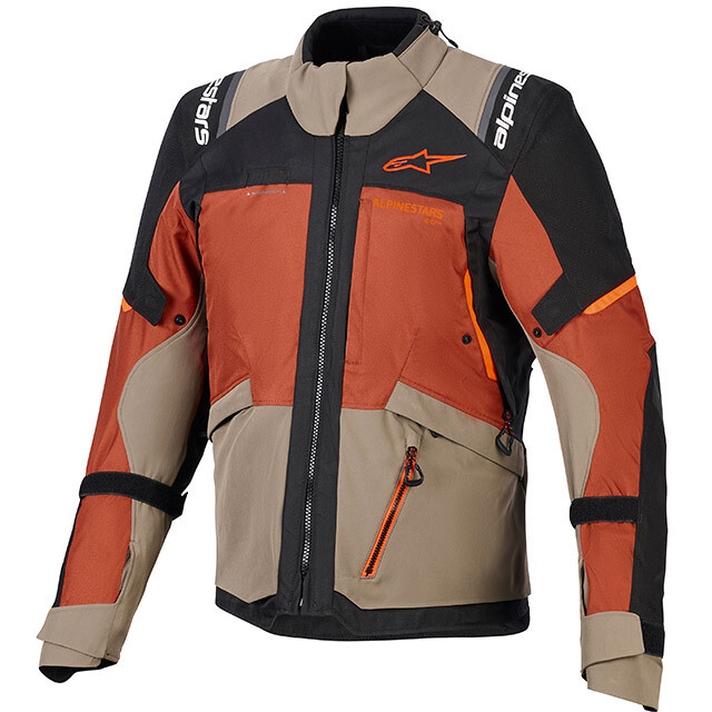 Giacca Moto Tessuto Andes V4 Drystar Walnut Red taglia 4XL
