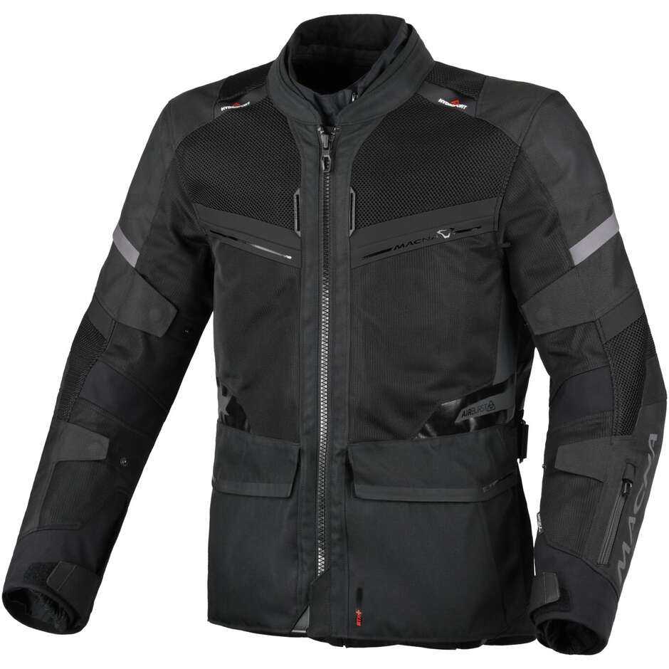 Giacca Moto Touring Macna Captane Nero