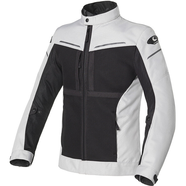 Giacca Moto Traforata NETSTYLE 2 MESH Grigio Chiaro N taglia L