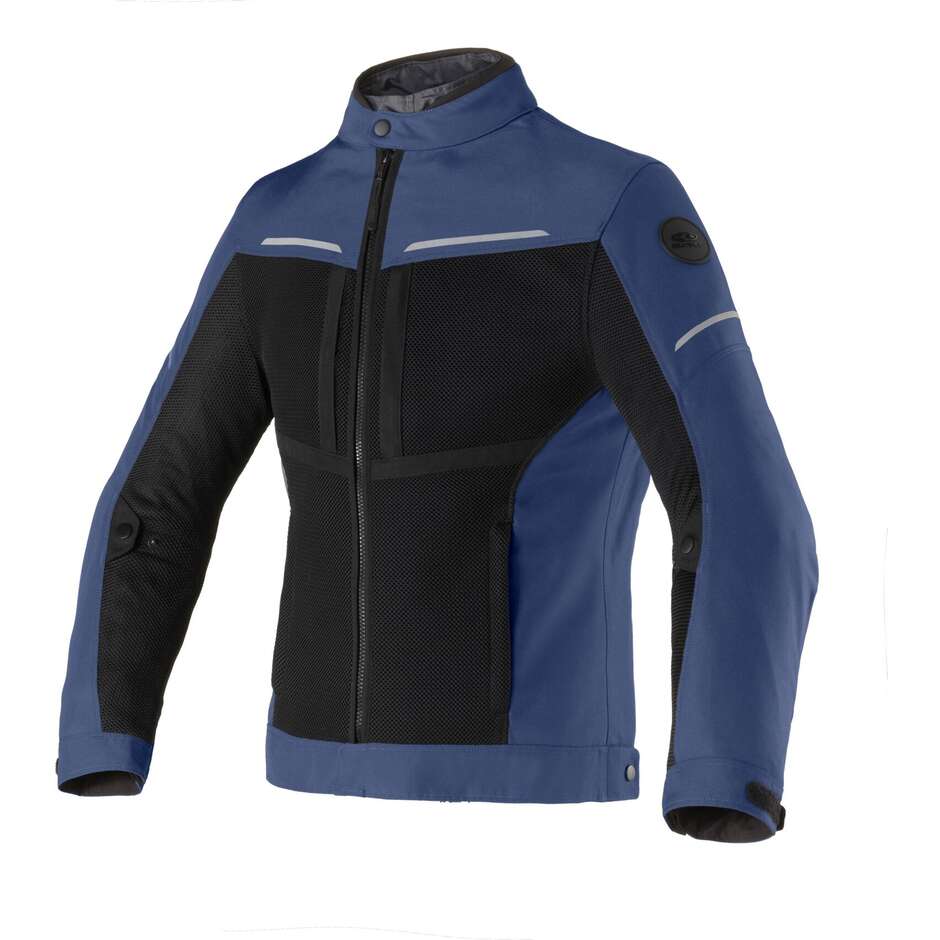 Giacca Moto Traforata NETSTYLE 3 WP Navy Nero taglia XL
