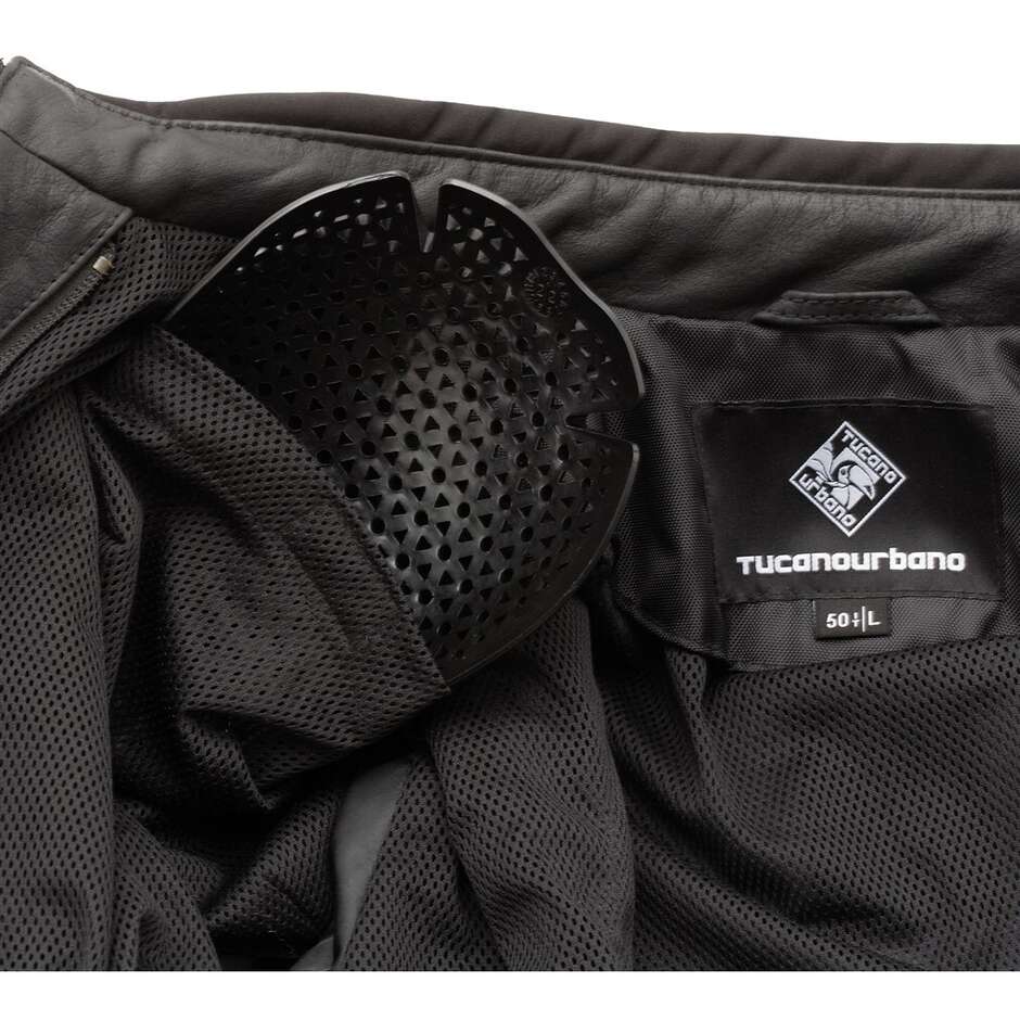 Giacca Moto Tucano Urbano 8242mf475 VITTORIO Nera