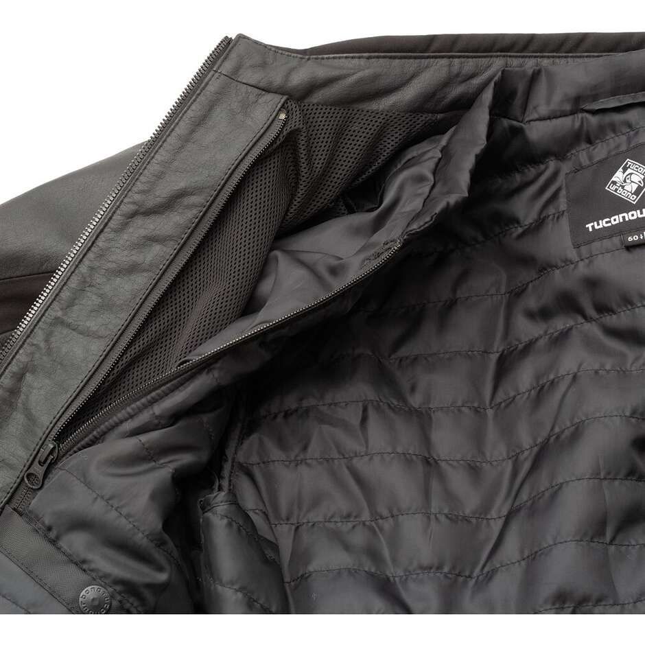 Giacca Moto Tucano Urbano 8242mf475 VITTORIO Nera