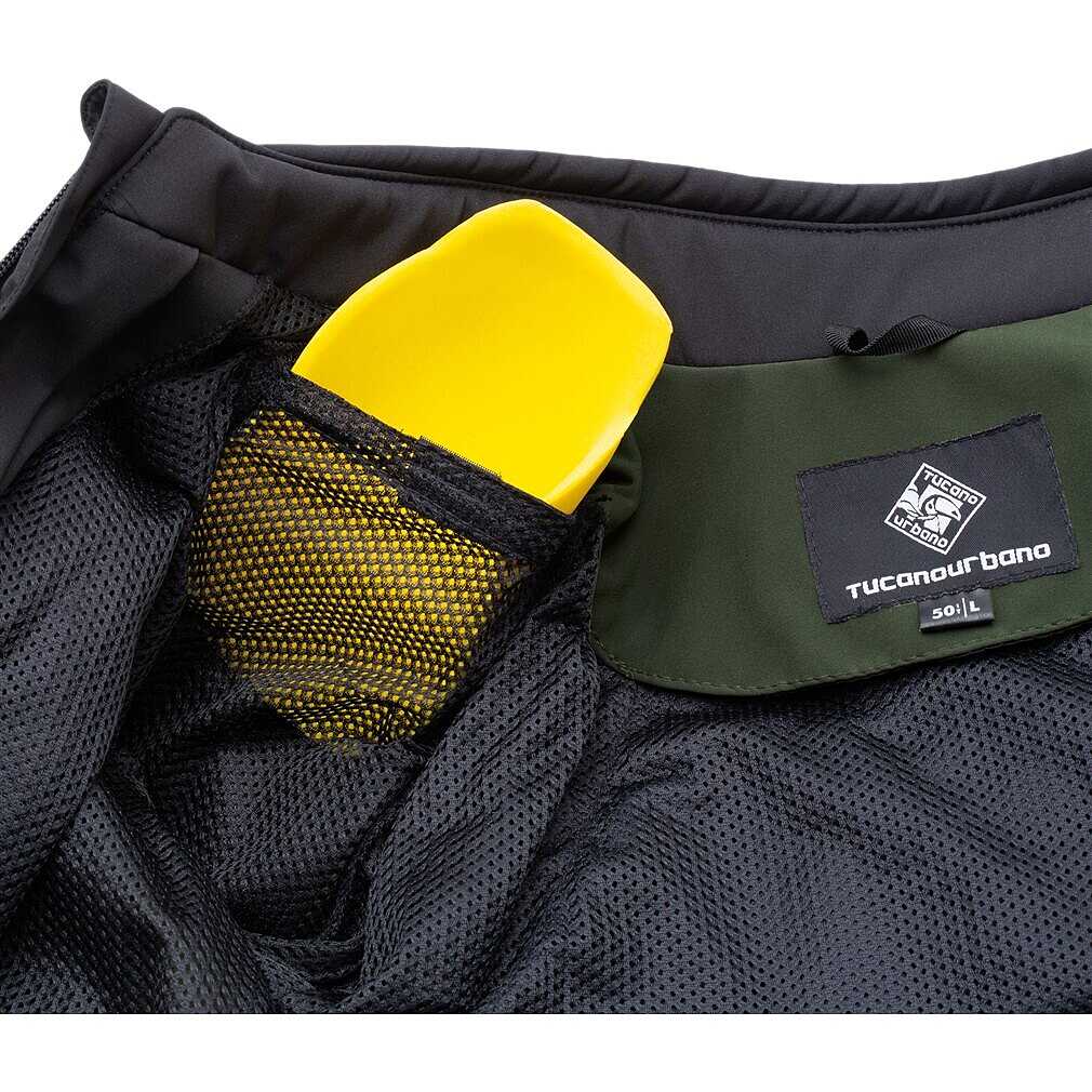 Giacca Moto Tucano Urbano Traforata 8224mf419 URBAN NETWORK Nero Salvia 208306 Zoom - Foto 4