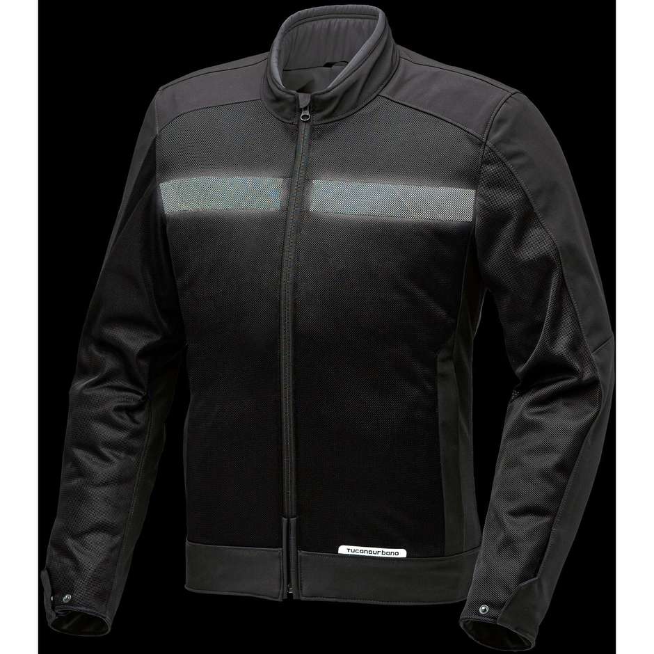 Giacca Moto Tucano Urbano Traforata 8224mf419 URBAN NETWORK Nero 