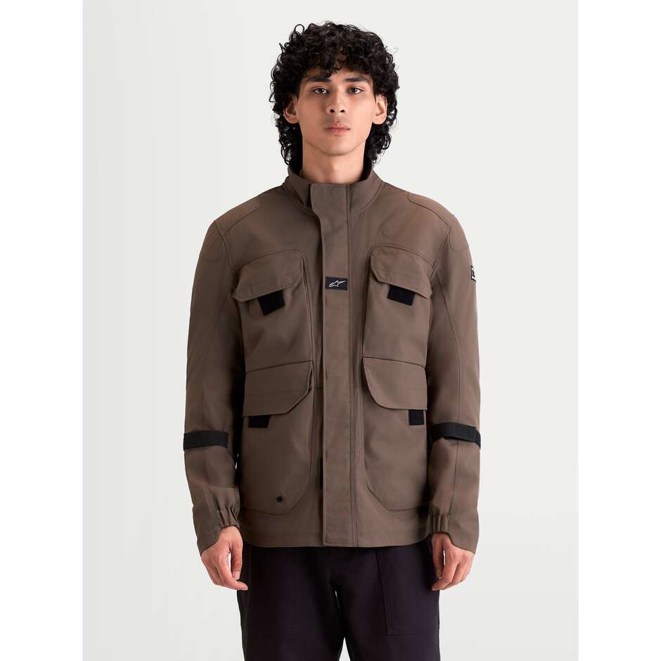 Giacca Moto Urban Alpinestars ALTAN DRYSTAR JACKET Noce Nero