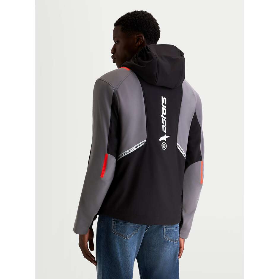 Giacca Moto Urban Alpinestars C-5 DRYSTAR JACKET Nero Grigio Scuro