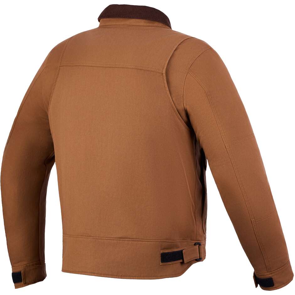 Giacca Moto Urban Alpinestars MUSTANG WP JACKET Ruggine Scuro Marrone Scuro