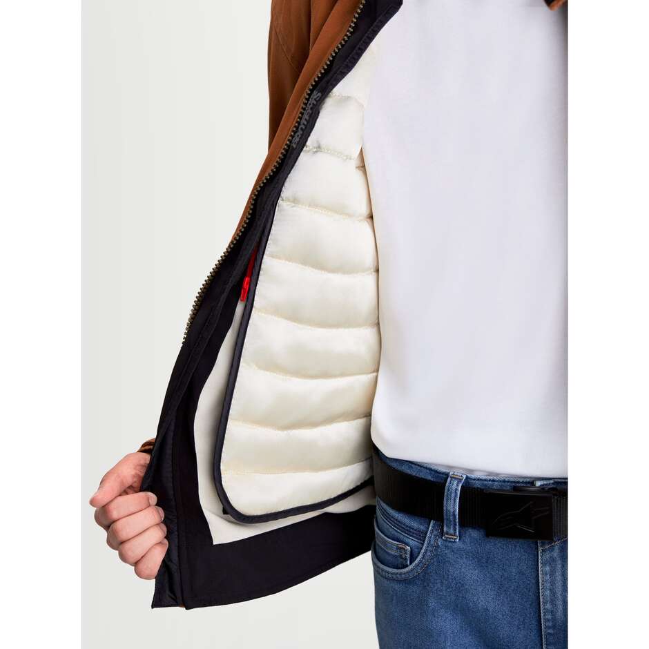Giacca Moto Urban Alpinestars MUSTANG WP JACKET Ruggine Scuro Marrone Scuro
