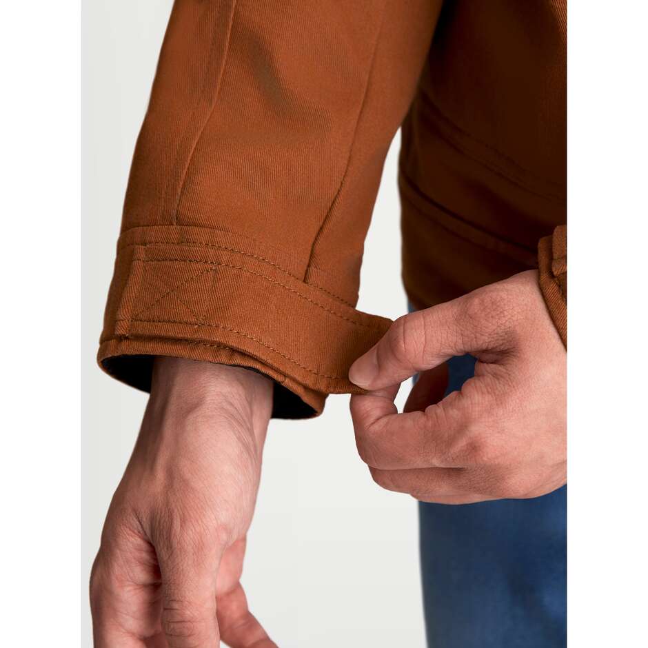 Giacca Moto Urban Alpinestars MUSTANG WP JACKET Ruggine Scuro Marrone Scuro