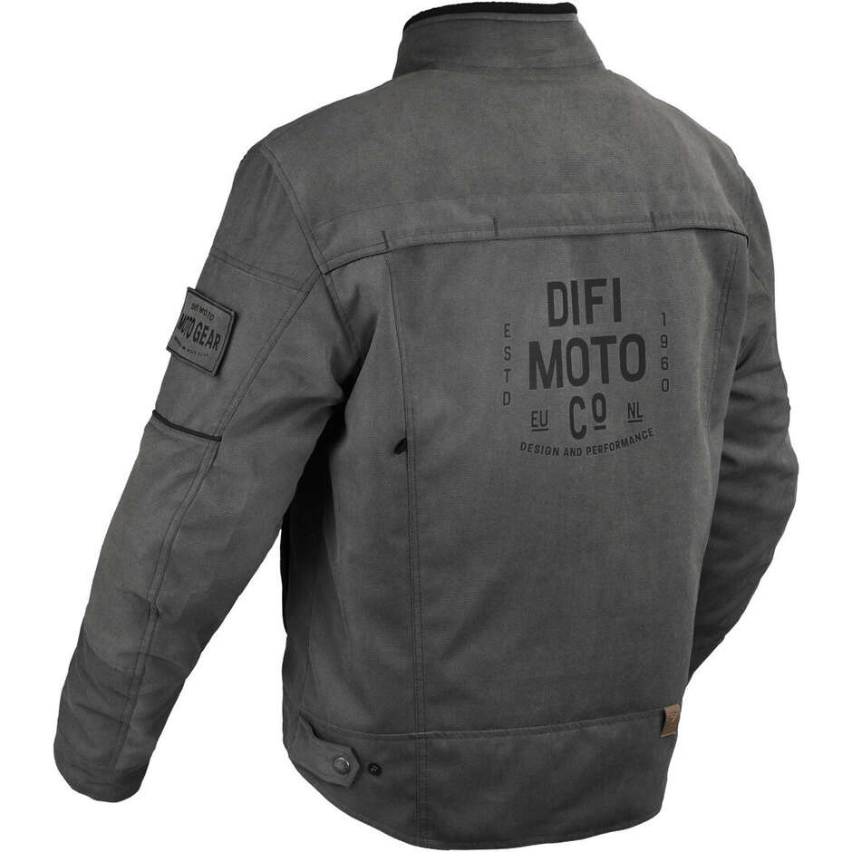 Giacca Moto urbana DIFI Trooper Aerotex Nero