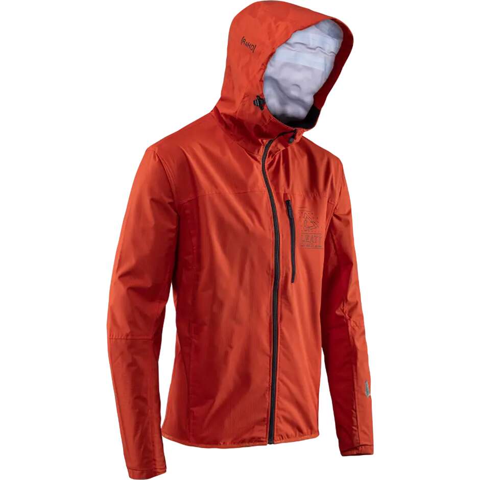 Giacca MTB Leatt Hydradri 2.0 Donna - Impermeabile, Leggera Con Cappuccio Per Casco