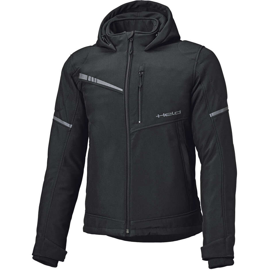Giacca Softshell Moto Curb Nero taglia XL