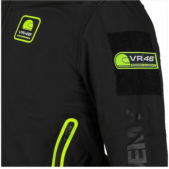 Giacca Vr46 Riders Academy Collection Fleece Jacket Nero