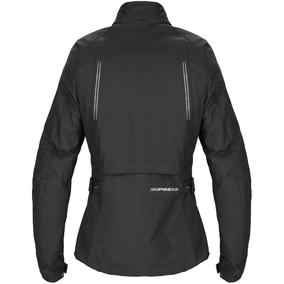 Giacche Moto Donna Tessuto Spidi STRETCH LADY H2OUT Nero