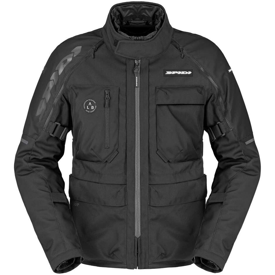 Giacche Moto Tessuto Spidi CROSSMASTER 2 Nero