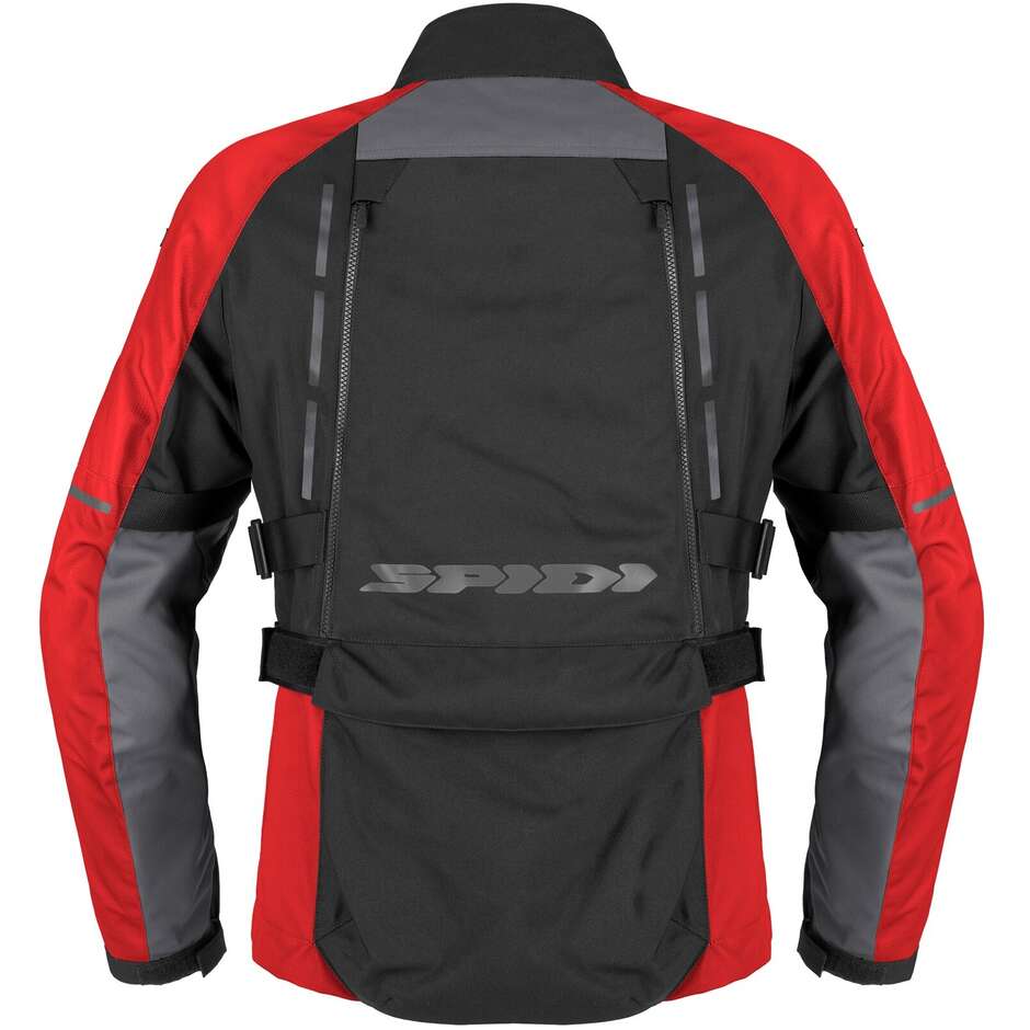 Giacche Moto Tessuto Spidi CROSSMASTER 2 Rosso