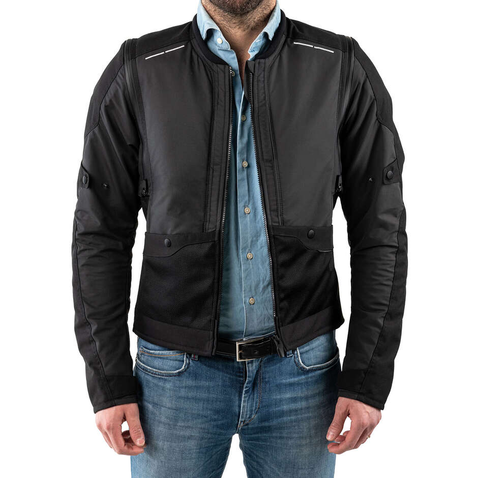Giacche Moto Tessuto Tucano Urbano 8222mf095 AIRSCUD JACKET Nero