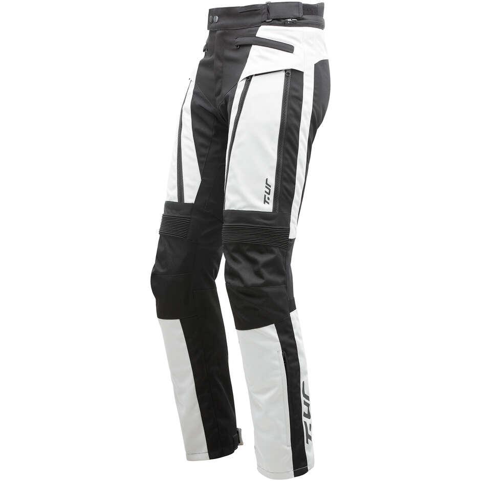 GIBRALTAR Pantalon Moto Tissu T-ur Noir Gris Foncé