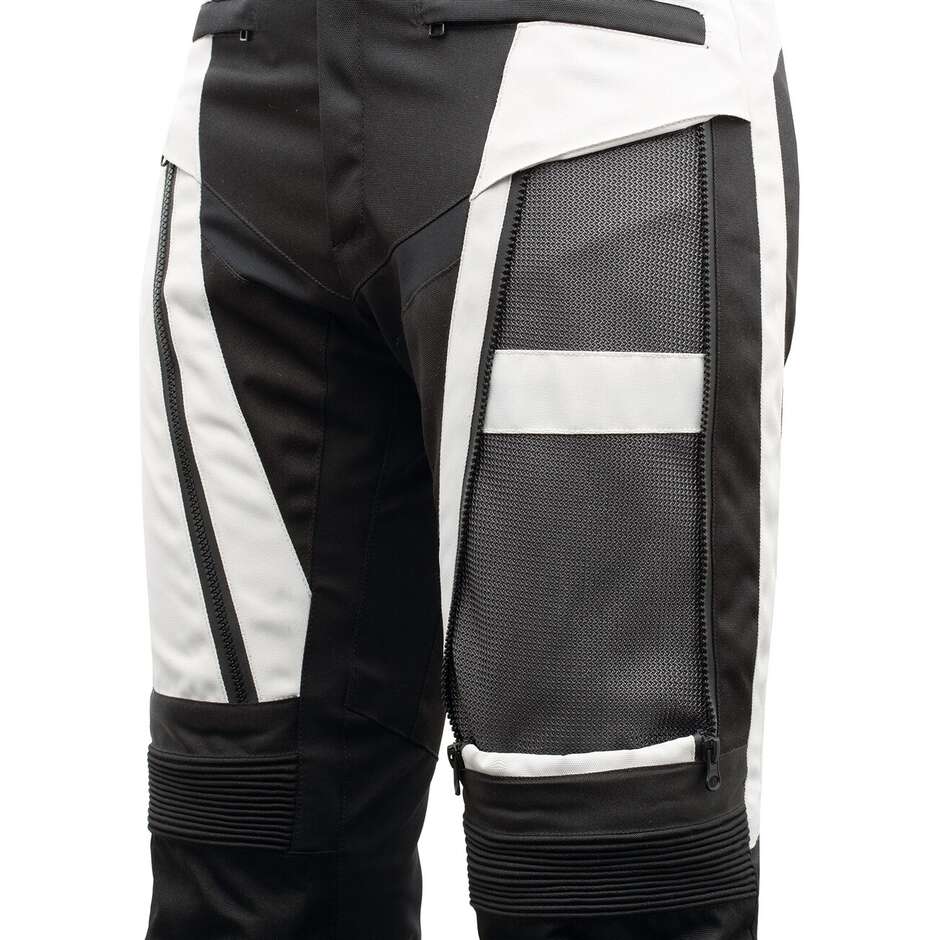 GIBRALTAR T-ur Fabric Motorcycle Pants Black Dark Gray