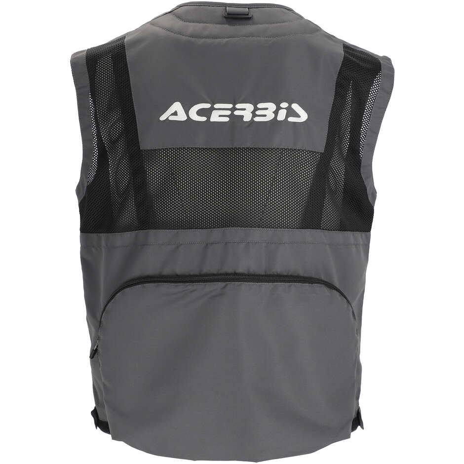 Gilet Acerbis PHOTOGRAPHER gris foncé