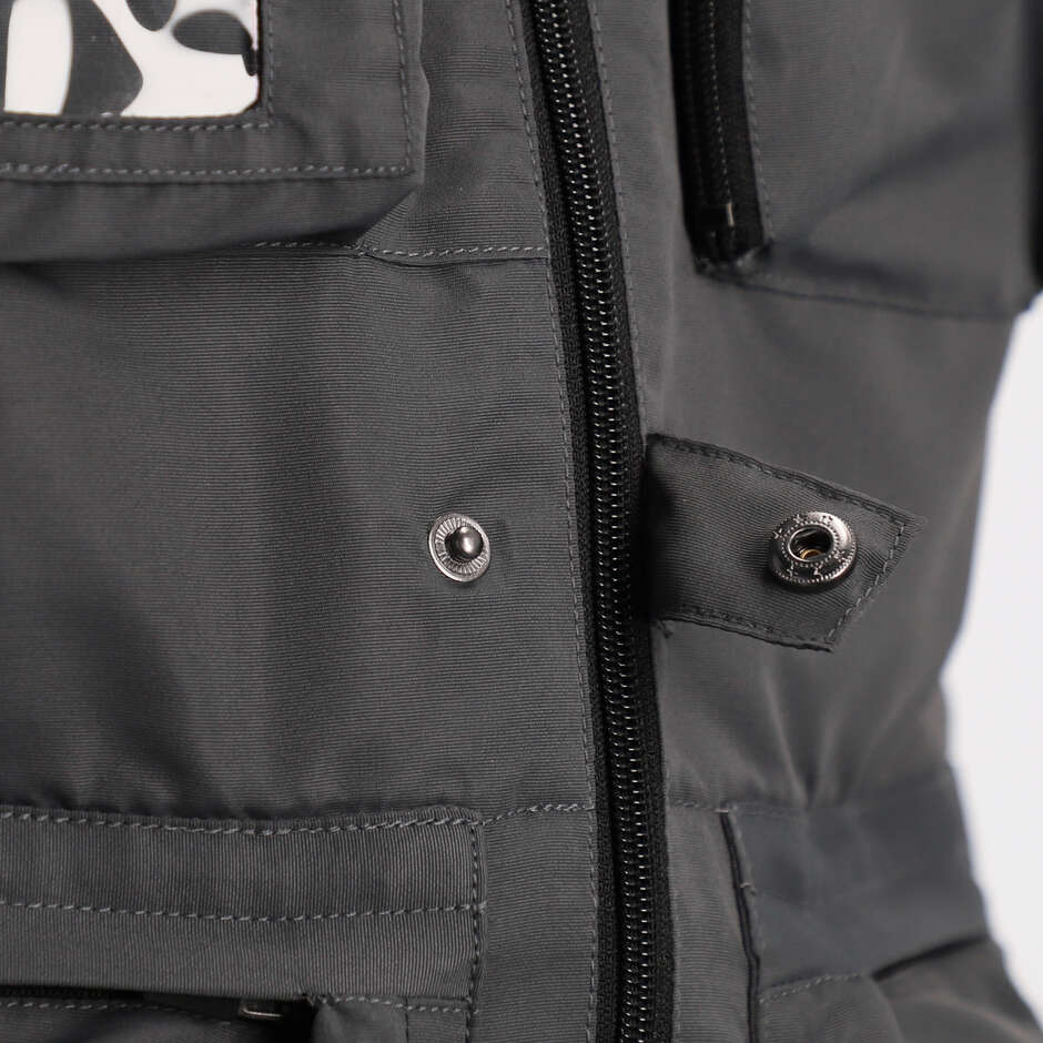 Gilet Acerbis PHOTOGRAPHER gris foncé