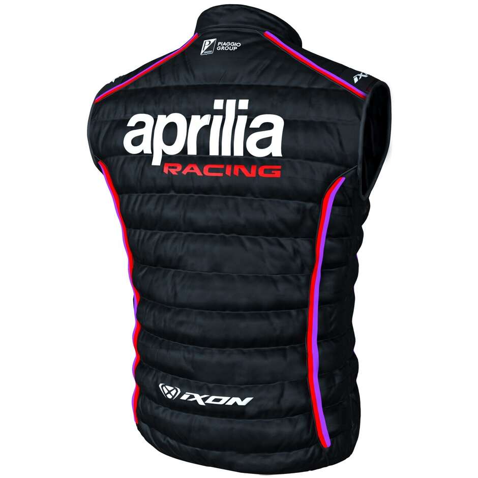 Gilet Ixon BDW1 APRILIA 25 Nero Rosso Neon