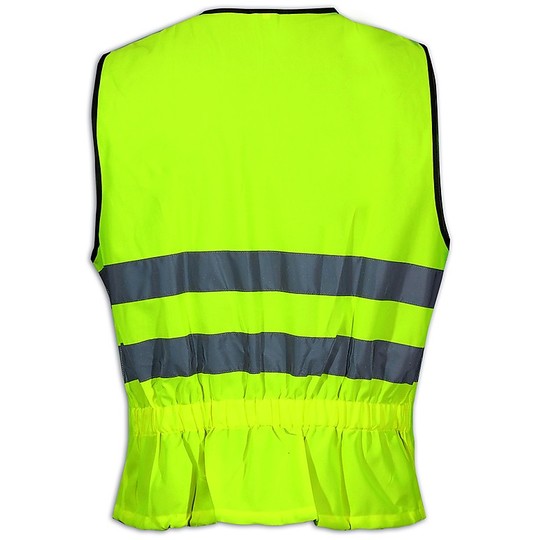 Gilet Catarifrangente Giallo Gilet Alta Visibilità Giallo - Norma EN20471, Chiusura Velcro, 3 Taglie Giubbotto Catarifrangente Auto - Foto 13