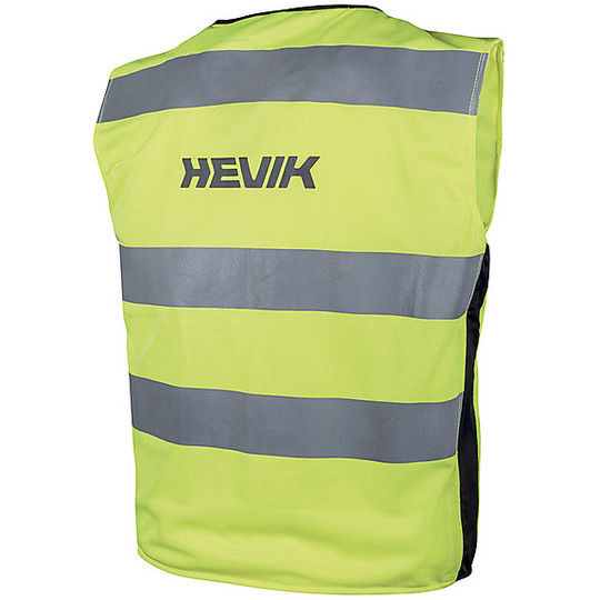 Gilet Moto Alta Visibilità Hevik Certificato Safety Vest Light