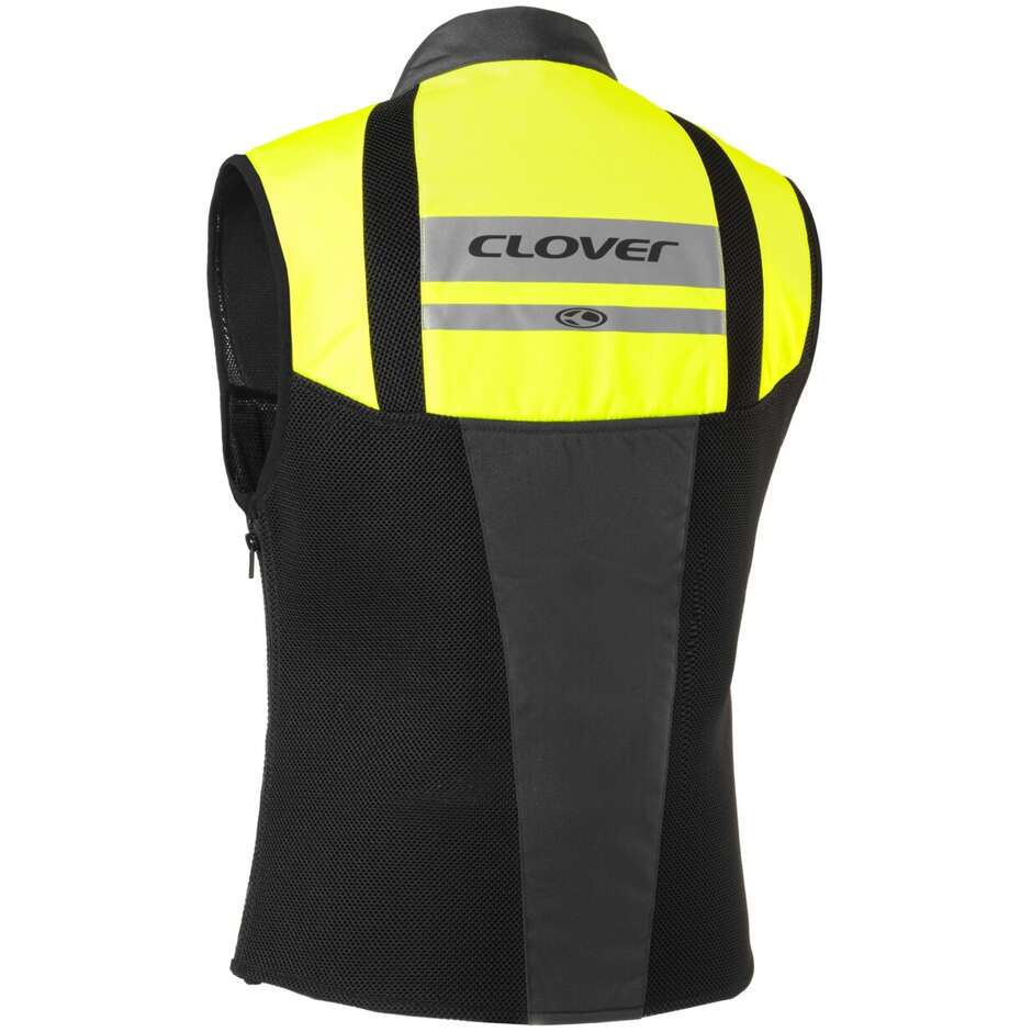 Gilet Moto Clover SW 2 VEST Nero Giallo