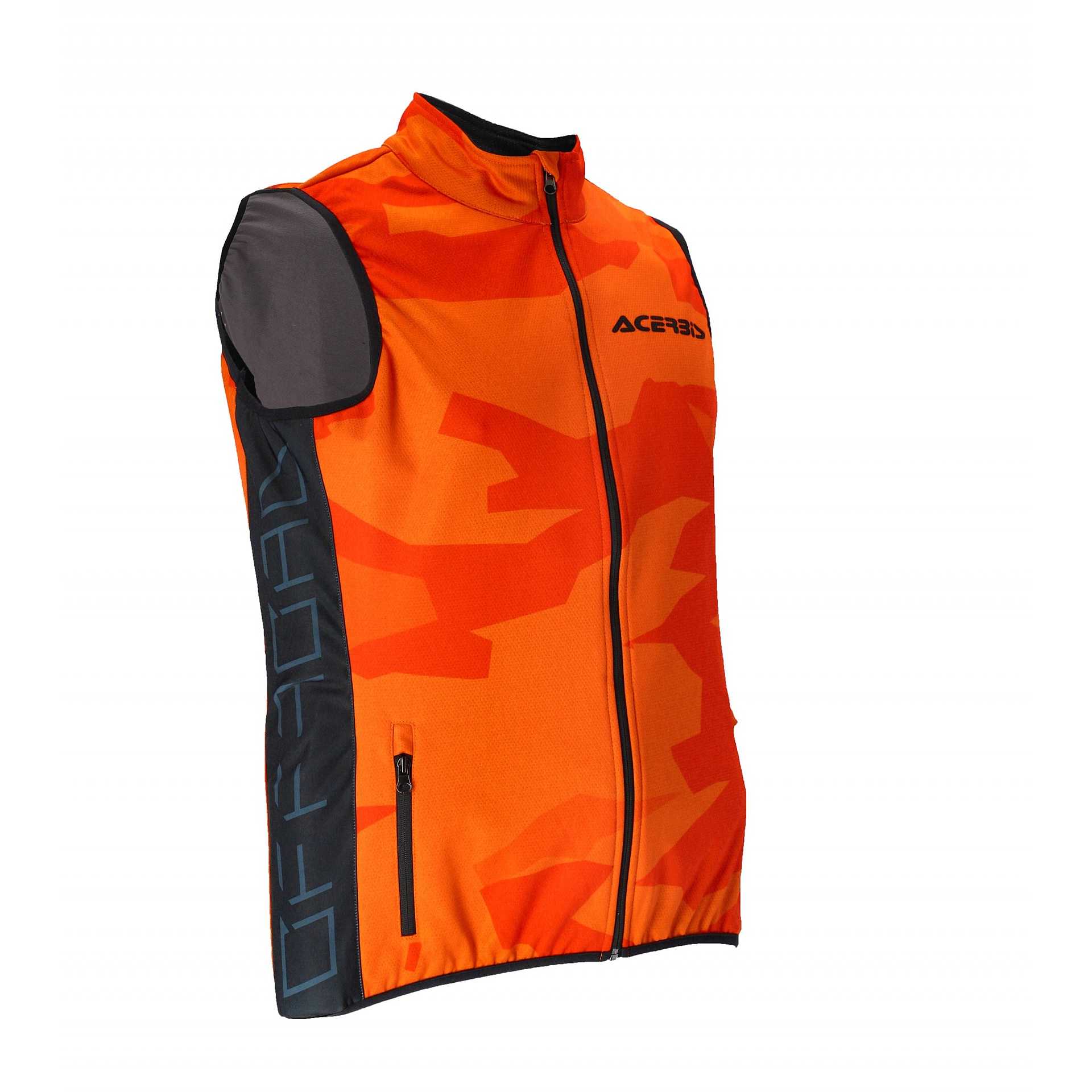 Gilet Moto Cross Enduro Acerbis SoftShell X-WIND Orange Vente en Ligne -  Outletmoto.eu