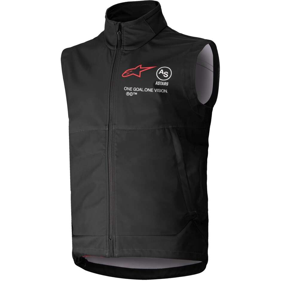 Gilet Moto Cross Enduro Alpinestars TECHSTAR SOFTSHELL VEST Nero
