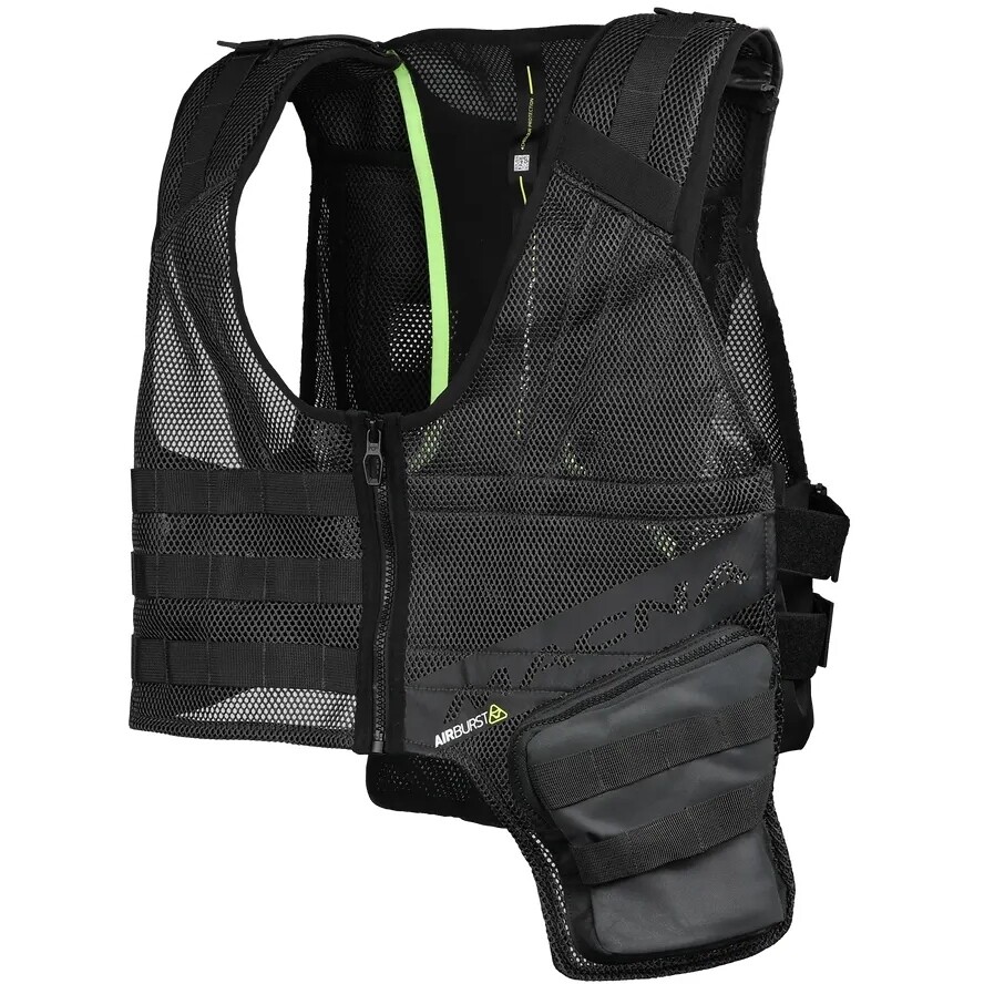 Gilet Moto Macna MUTV Backance Nero