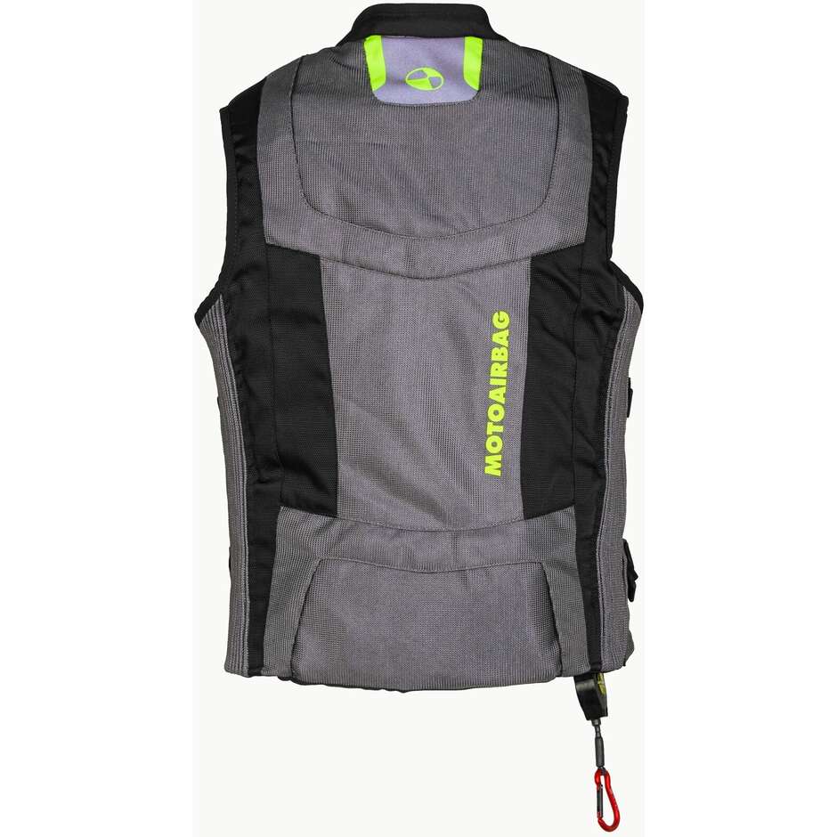 Gilet Motoairbag Mab V4.0 Airbag Grigio Nero