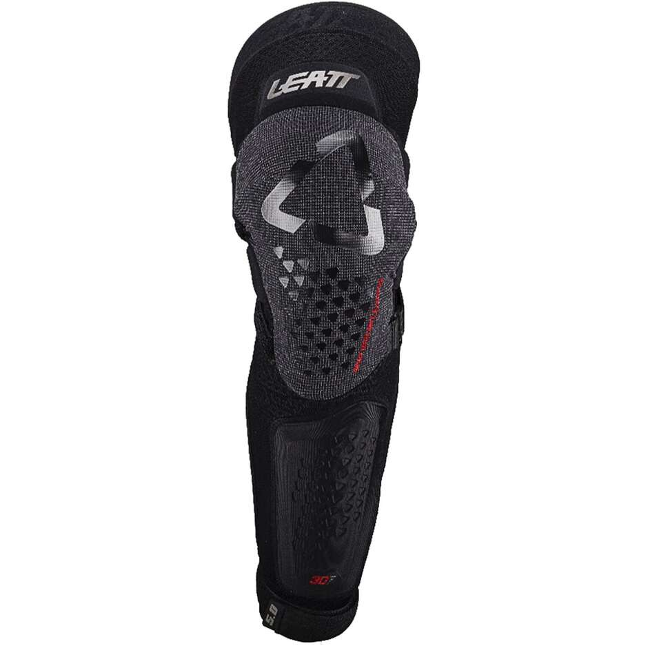 Ginocchiera 3DF 5.0 Evo Ext Junior per Ragazzo Leatt Nero