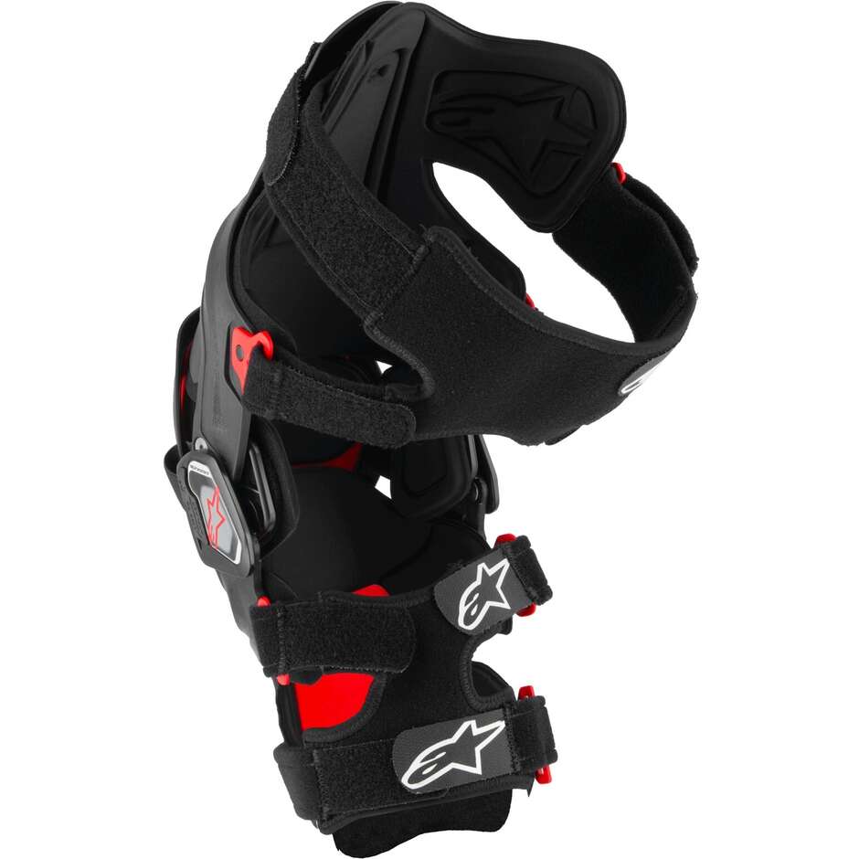 Ginocchiere Moto Cross Enduro Alpinestars RK-7 PLASMA Nero Rosso
