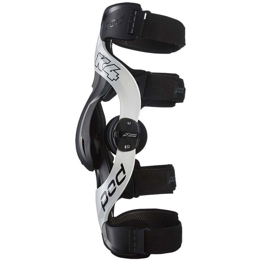 Ginocchiere Moto Tecniche Pod MX K4 V2 Bianco Nero