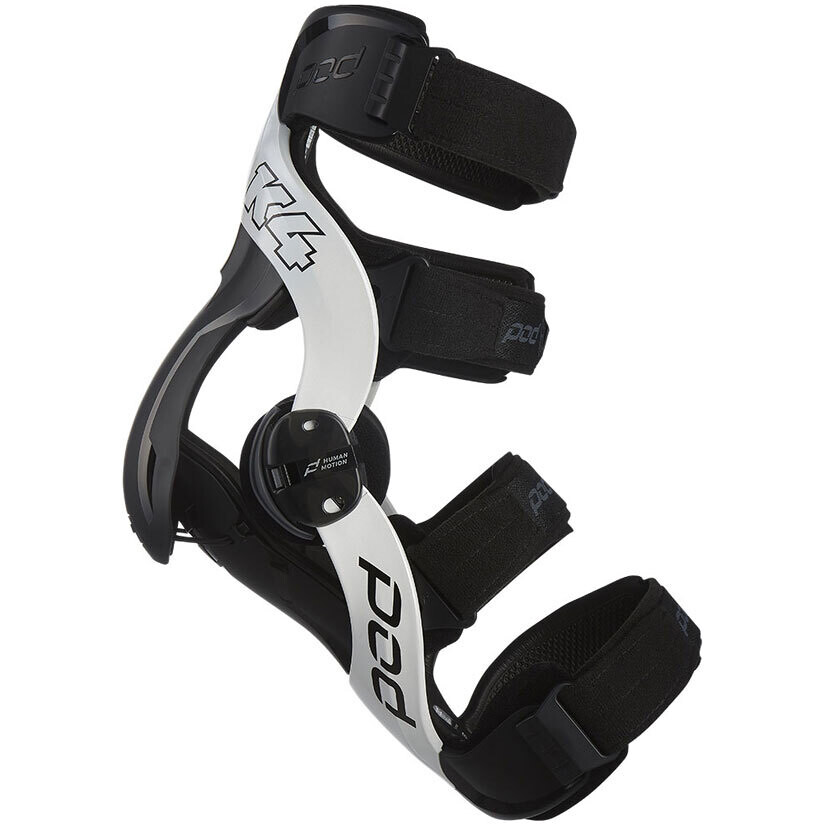 Ginocchiere Moto Tecniche Pod MX K4 V2 Bianco Nero