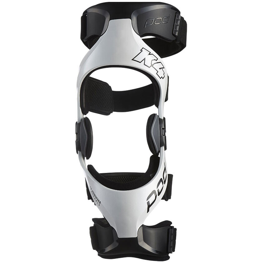 Ginocchiere Moto Tecniche Pod MX K4 V2 Bianco Nero