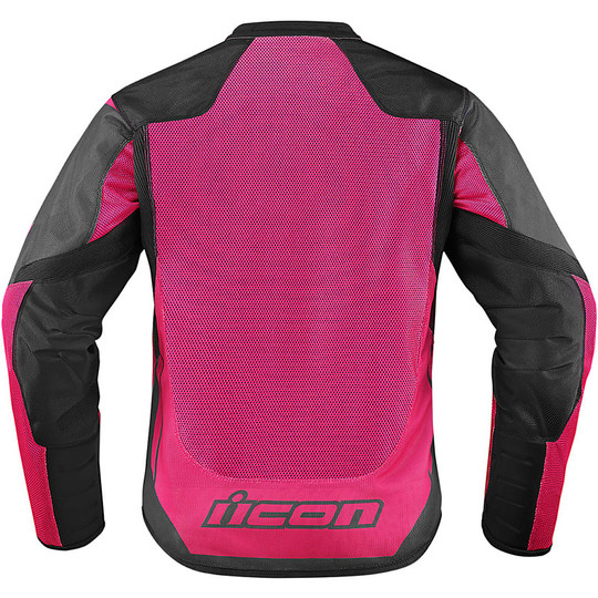 Giubboto Motorcycles Technical Icon Lady In Pink Mesh Anthem 2